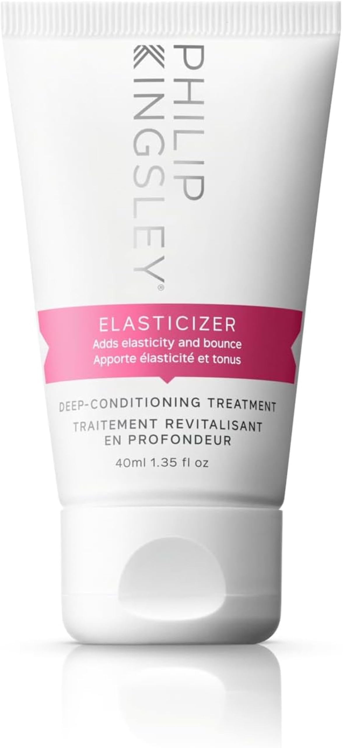 PHILIP KINGSLEY Elasticizer jar front view showing rich deep-conditioning benefits