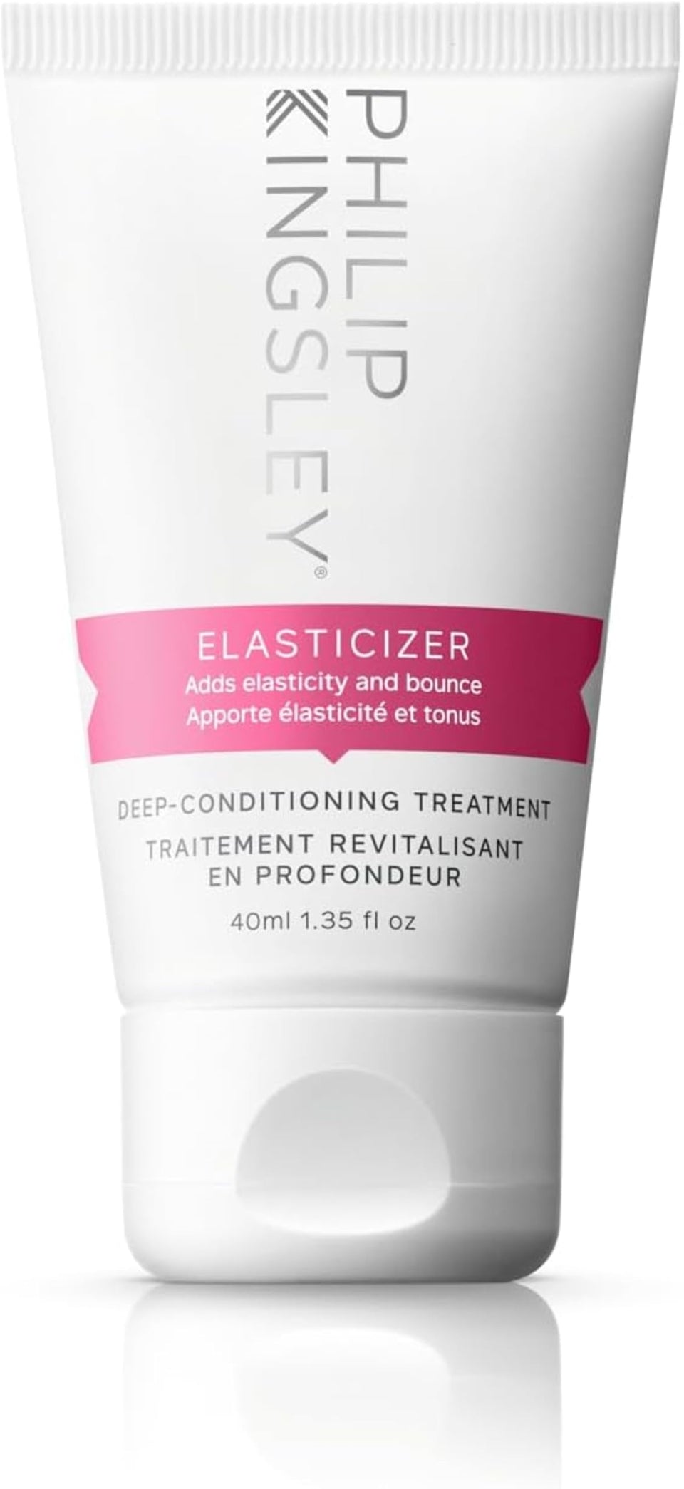 PHILIP KINGSLEY Elasticizer jar front view showing rich deep-conditioning benefits