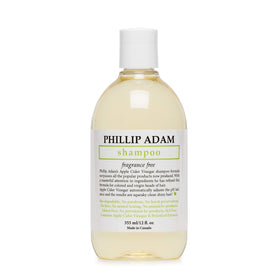 Phillip Adam front packaging showing 12 oz bottle and clean design benefits gentle care