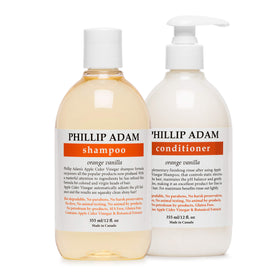 Phillip Adam front packaging showing set and scent benefits