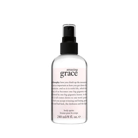 philosophy amazing grace front packaging shows clean bottle and elegant label for gifting