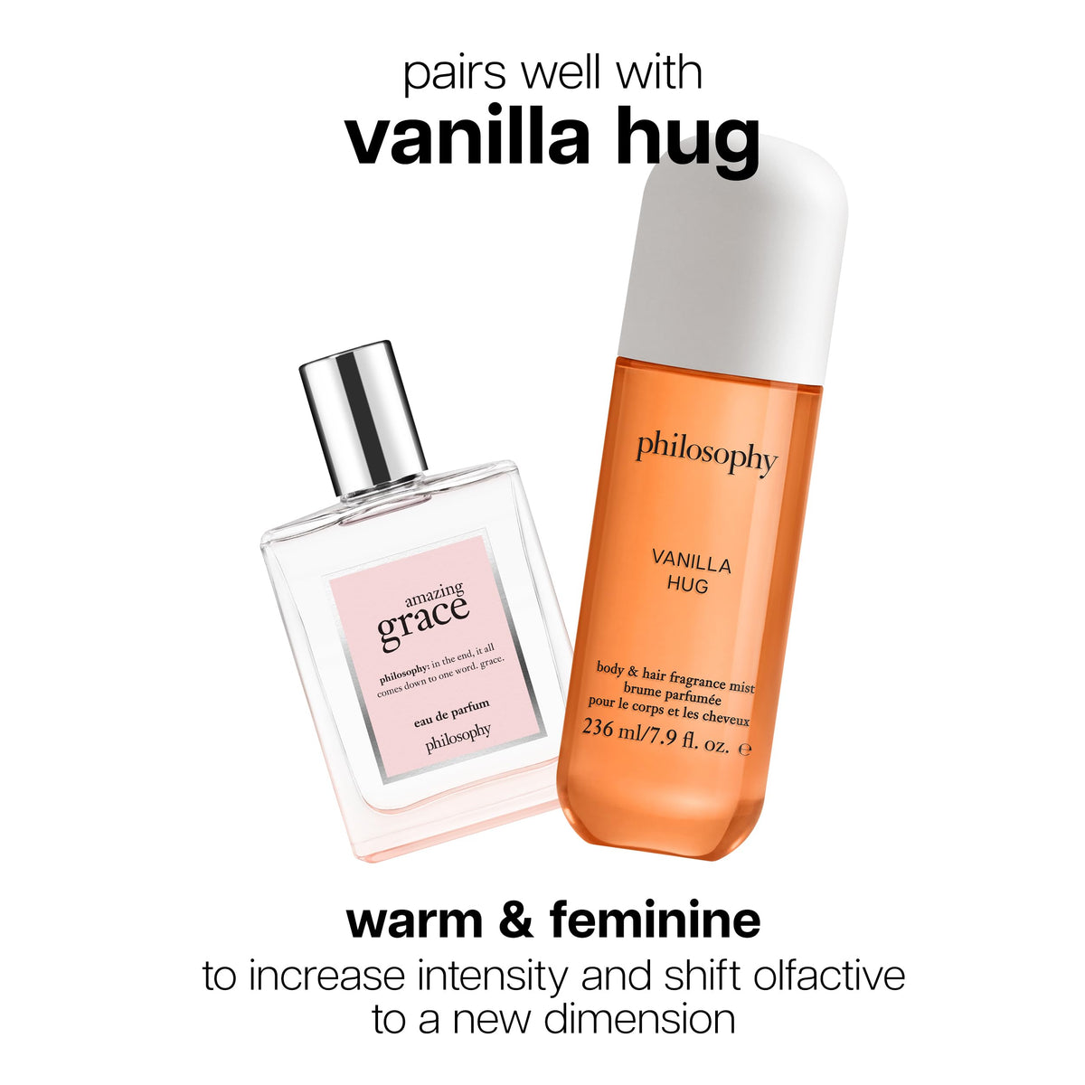 philosophy bottle on a vanity suggesting daily use and a polished routine