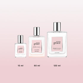 philosophy droplet on skin to show smooth texture and soft musk finish