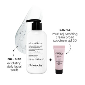 philosophy close-up texture of microdelivery beads for gentle renewal