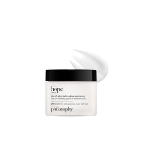 philosophy front jar packaging showing product label and benefit