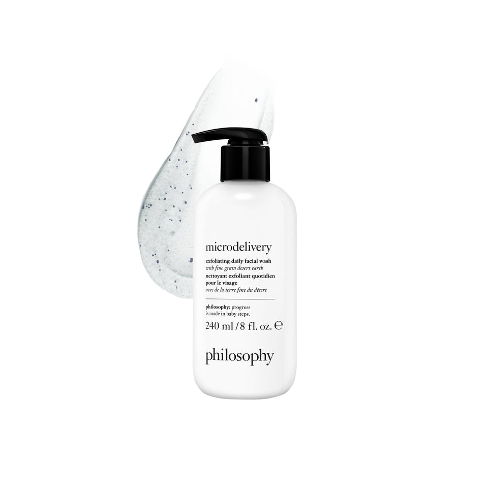 philosophy front packaging showing product and benefits