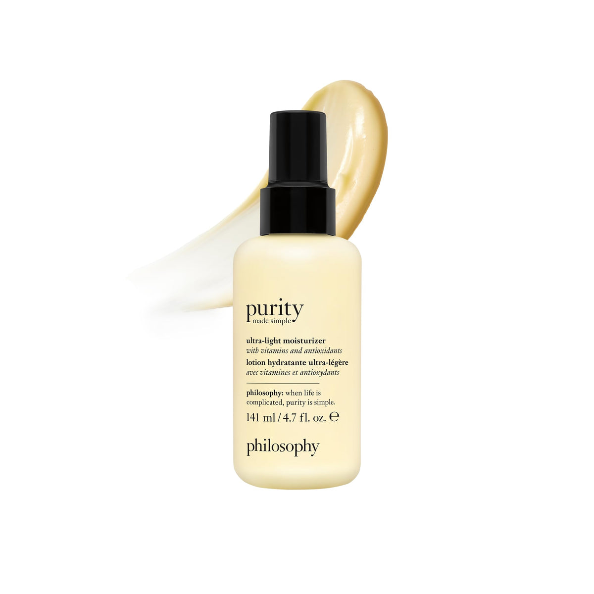 philosophy front packaging showing jar and branding for easy identification and shelf appeal