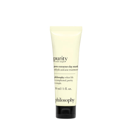 philosophy tube front view showing packaging and brand for easy identification