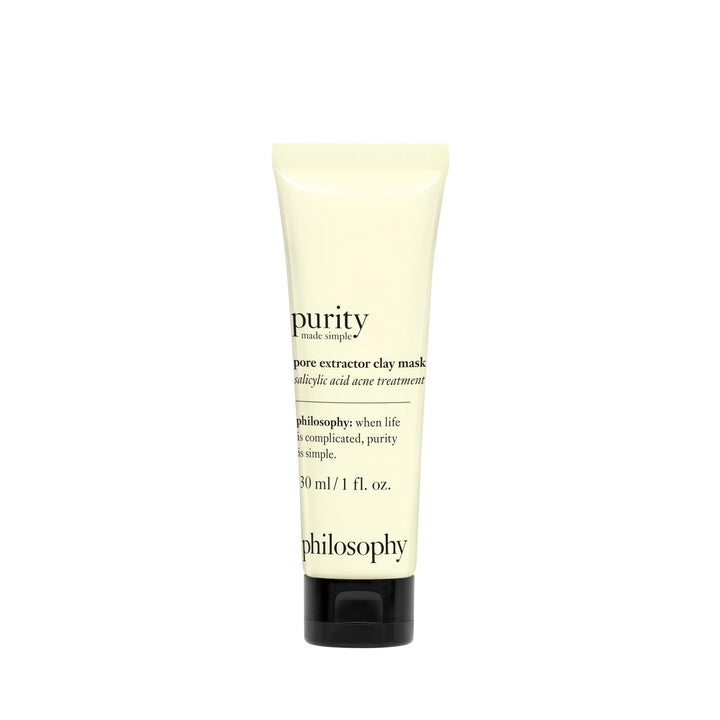 philosophy tube front view showing packaging and brand for easy identification