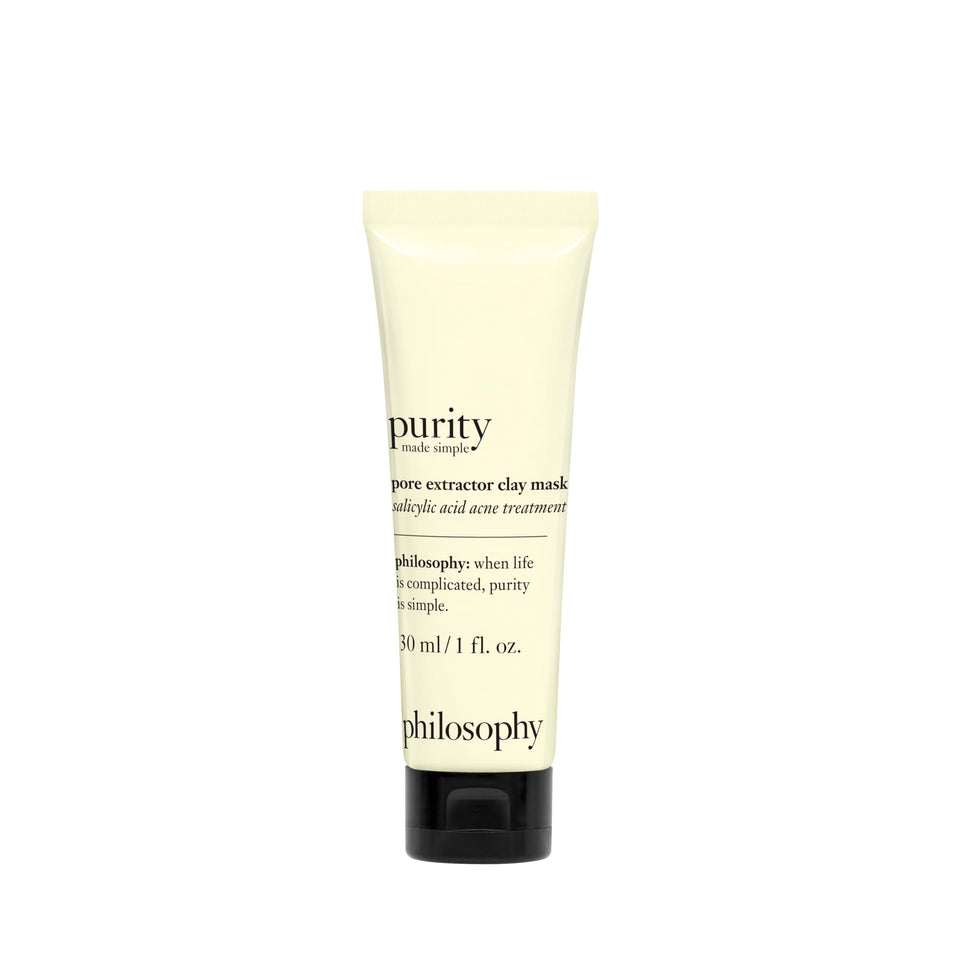 philosophy tube front view showing packaging and brand for easy identification