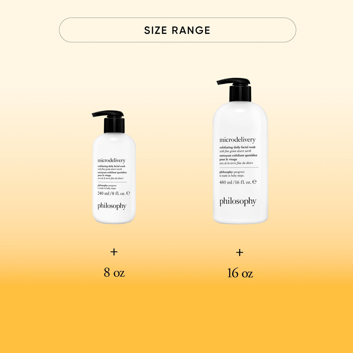philosophy creamy lather on hand demonstrating gentle cleansing action