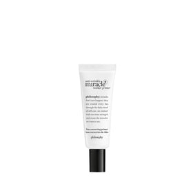 philosophy front tube showing label and size for easy recognition and benefit