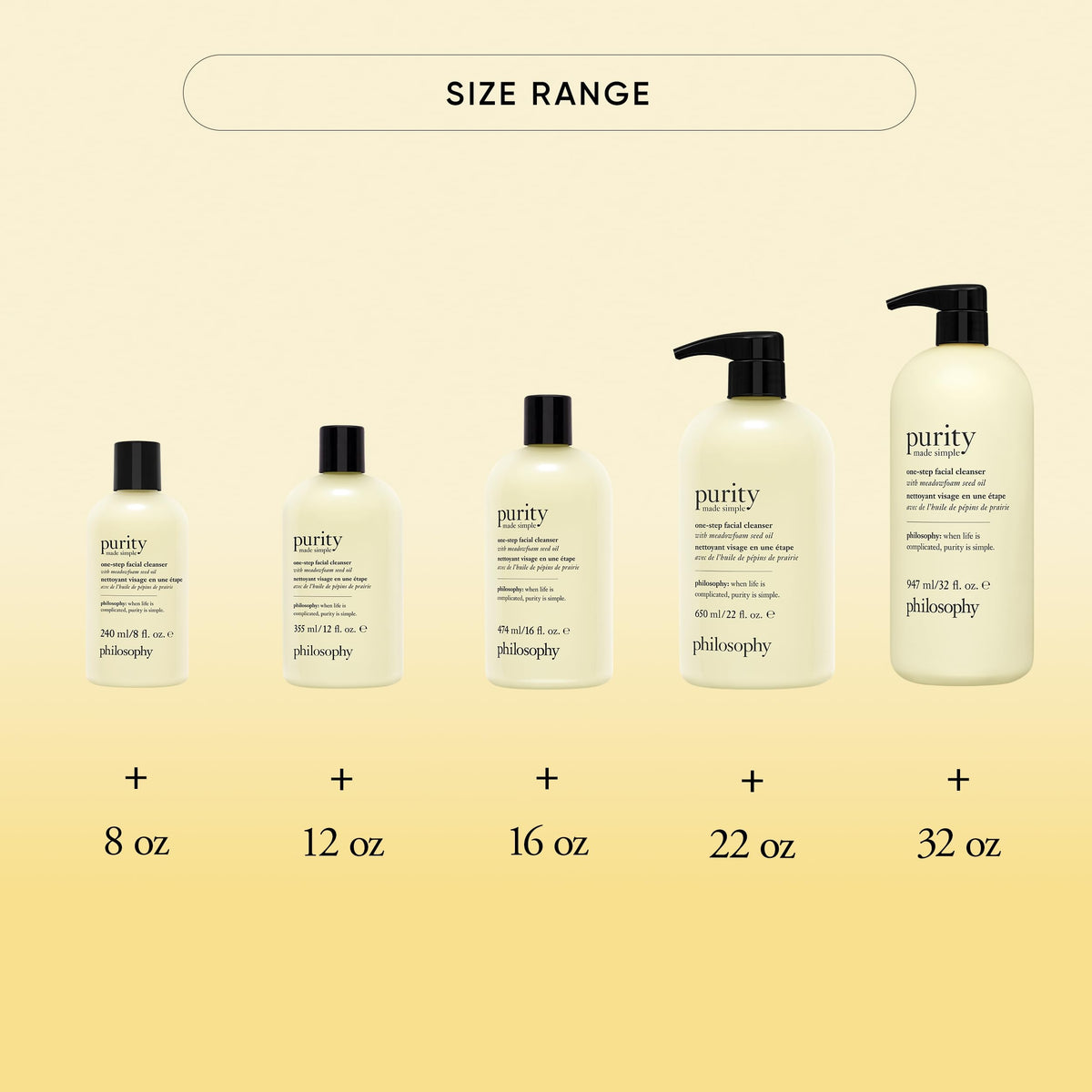 philosophy clean rinsed skin after use showing hydrated, refreshed benefit