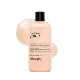 philosophy bottle front packaging showing elegant label and size