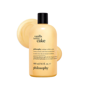 philosophy bottle front packaging showing label and 16 fl oz size for clear product identification