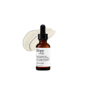 philosophy front packaging showing serum bottle and clean design for easy identification and shelf appeal