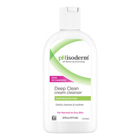 pHisoderm front packaging showing cleanser and calming benefits