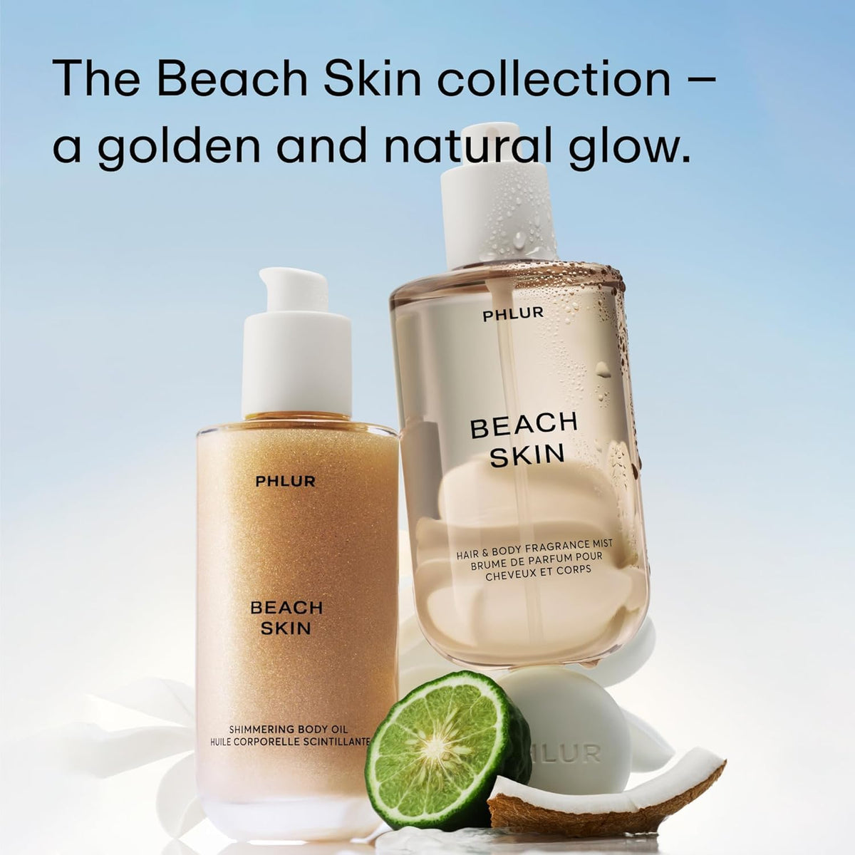 PHLUR in summer evening setting showing scent layering and wearable glow