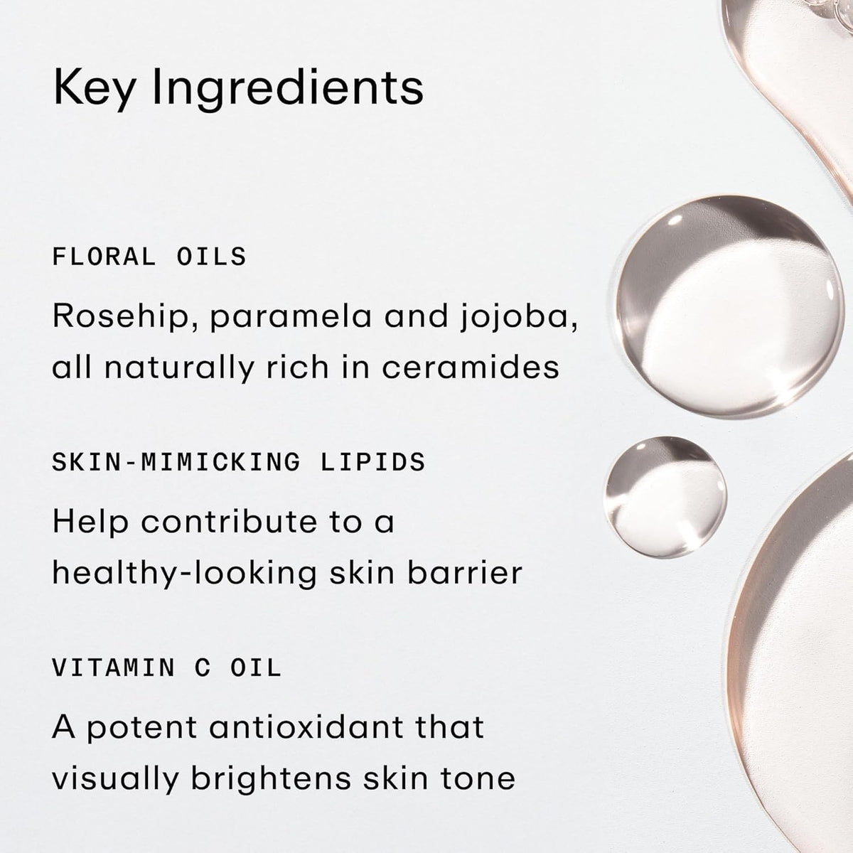 PHLUR oil texture swirled showing luminous sheen and quick-absorbing finish