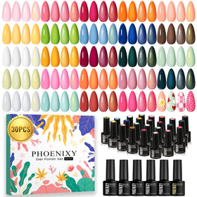 phoenixy front packaging display showing full 30-piece kit and variety