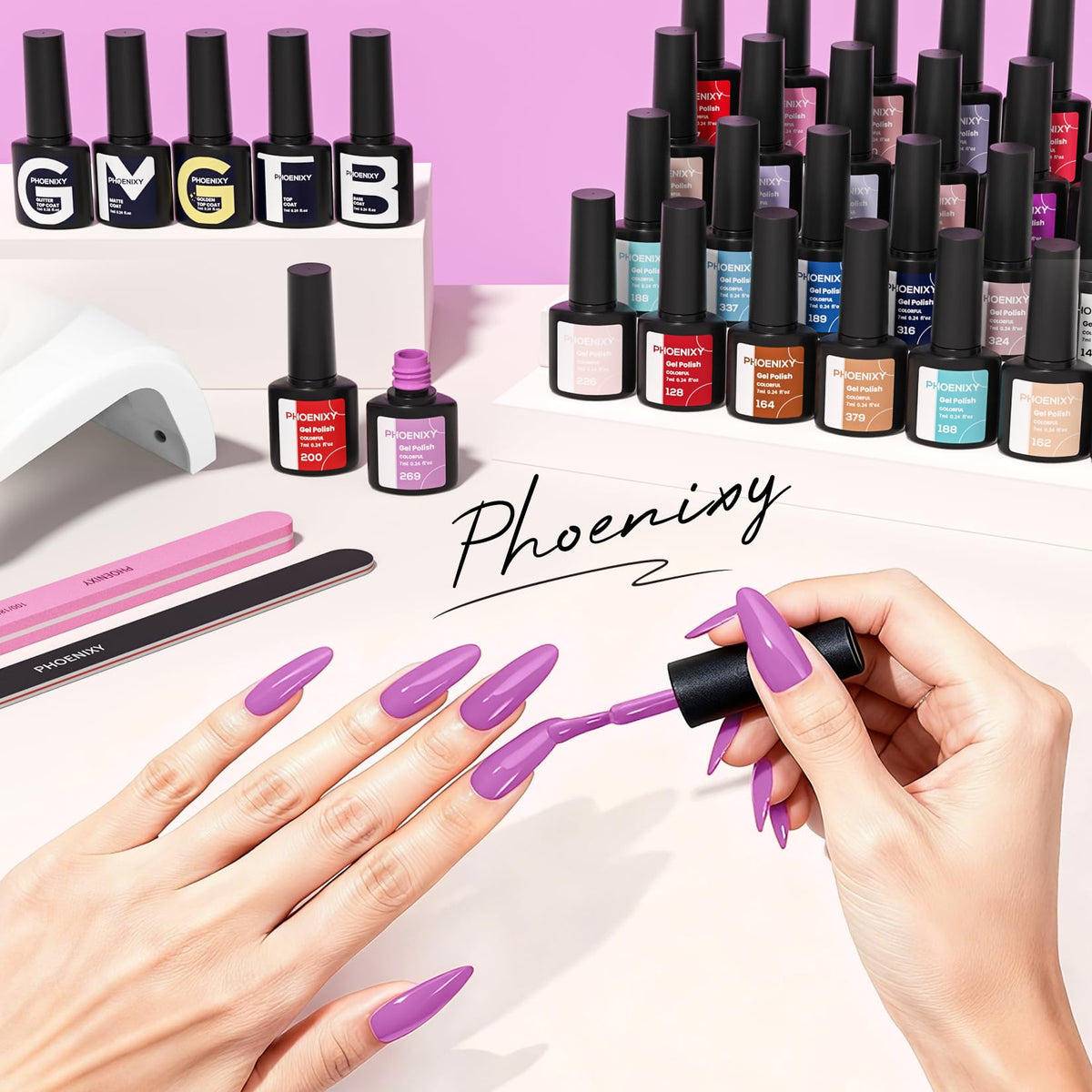 phoenixy gift-ready box on table, ideal present for women and girls
