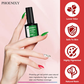 phoenixy gold and silver glitter topcoat sparkling for accent nails