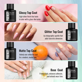 phoenixy in-use manicure application showing easy brush control and neat strokes