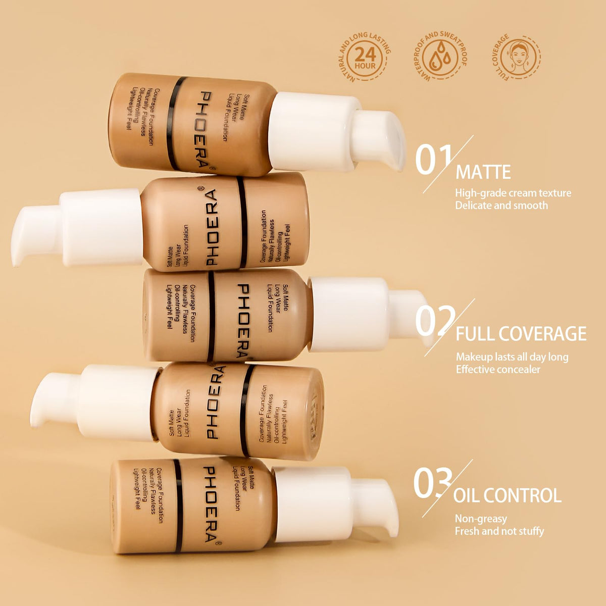PHOERA application with sponge demonstrating even, buildable coverage