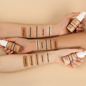 PHOERA label closeup highlighting ingredients and product information benefit