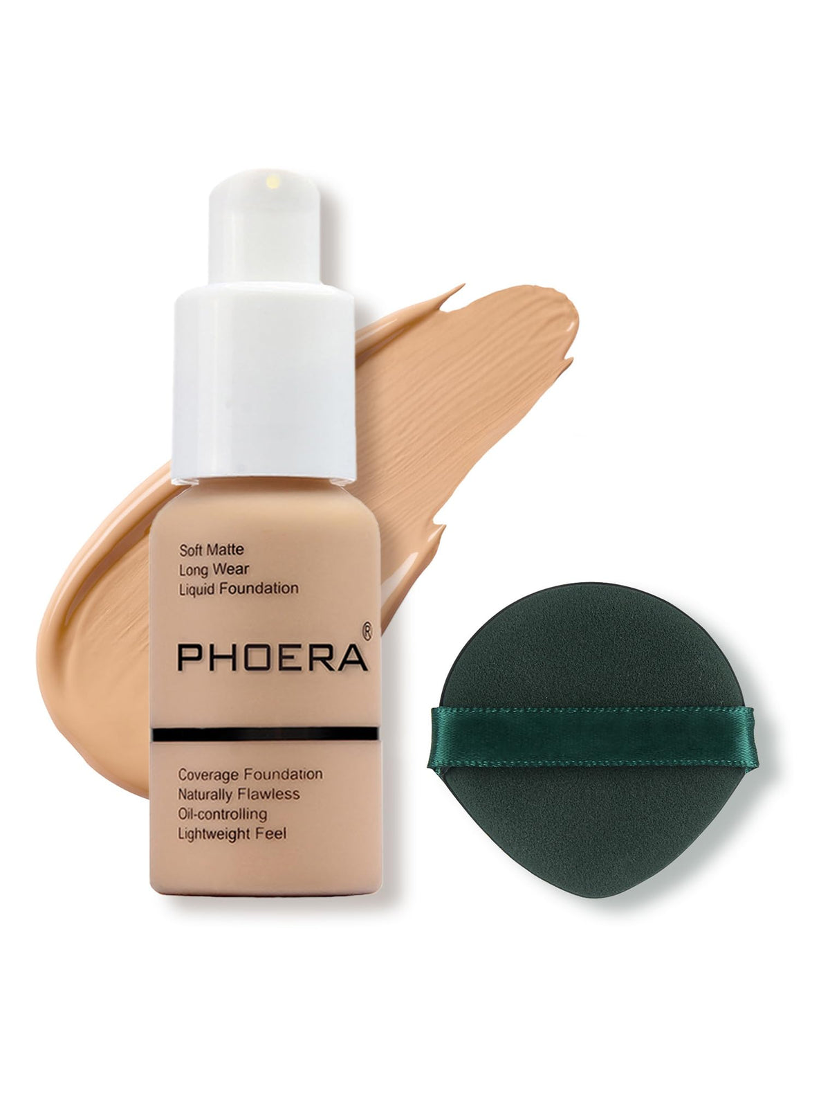 PHOERA front packaging bottle showing sleek design and easy dispensing