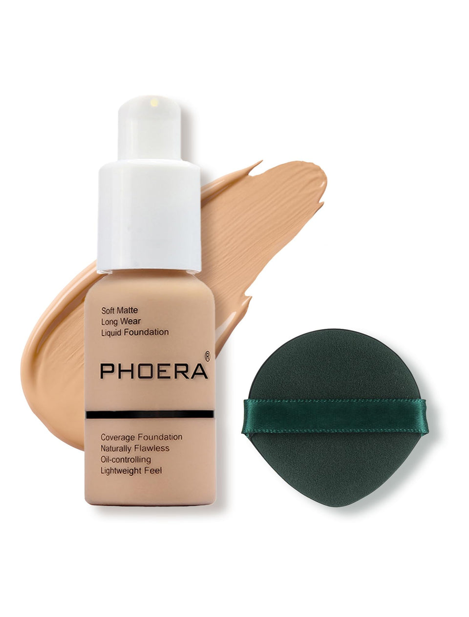 PHOERA front packaging bottle showing sleek design and easy dispensing