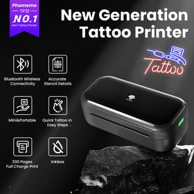 Phomemo TP31 side profile with controls highlighting easy operation benefit