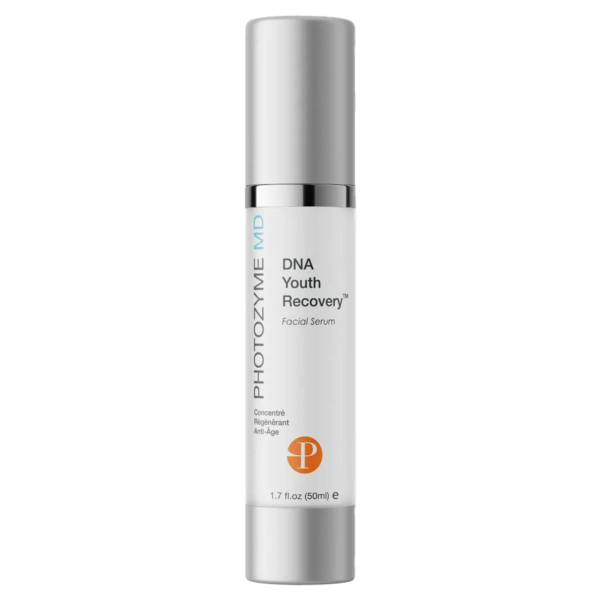 Photozyme front packaging showing sleek bottle and clear branding for reassurance