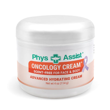 PhysAssist jar front view showing product packaging and gentle formulation benefit