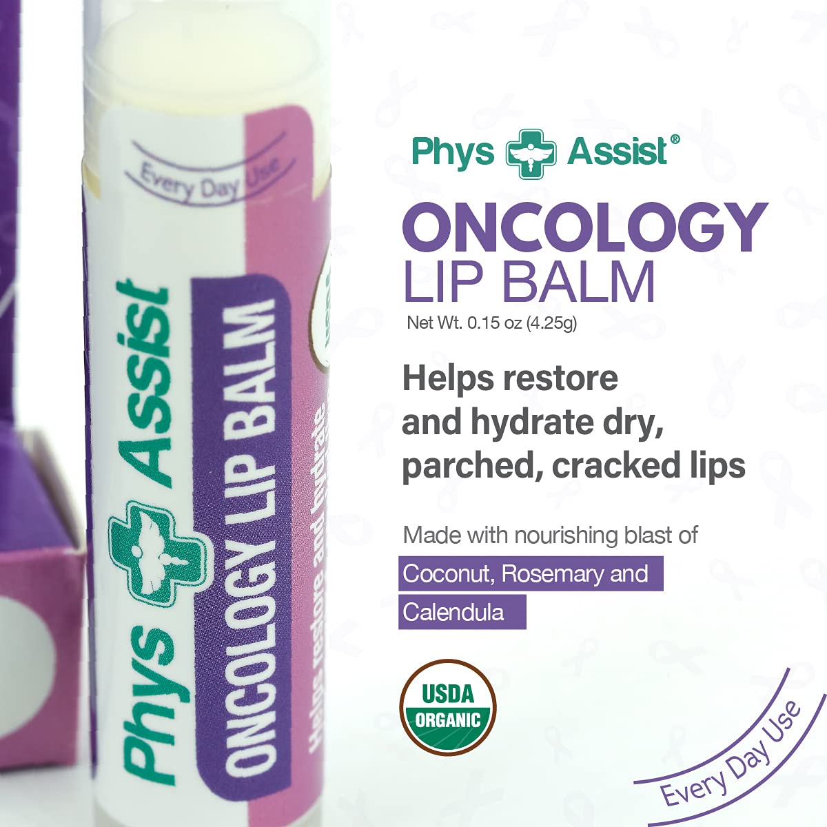 PhysAssist product label with USDA Organic and ingredient highlights for trust
