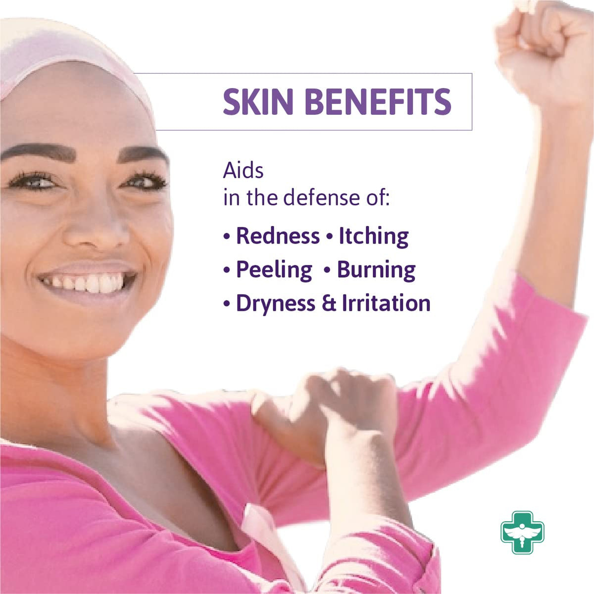 PhysAssist applying cream to forearm for soothing hydration and comfort