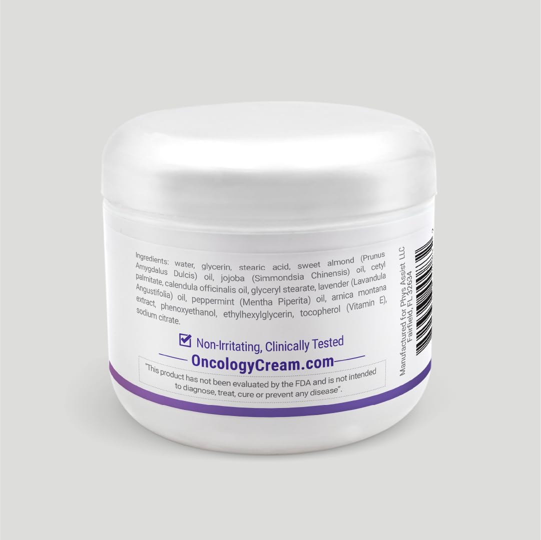 PhysAssist 4 oz jar held in hand showing travel-ready size and practicality