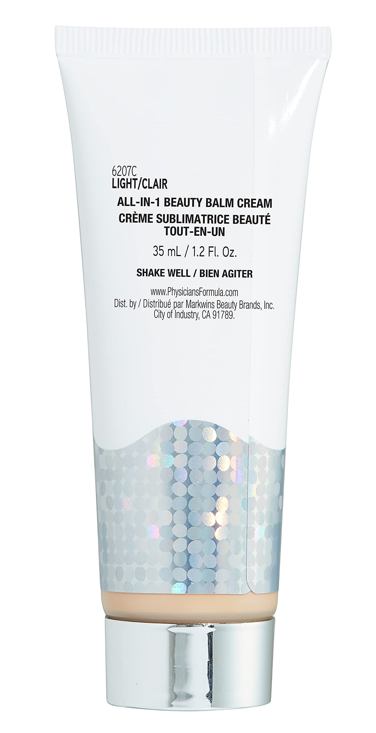 Physicians Formula BB cream on a vanity styled scene showing everyday routine simplicity