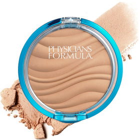 Physicians Formula compact front view showing sleek packaging and easy storage benefit
