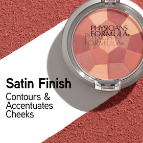 Physicians Formula close-up mosaic texture highlighting finely milled pigments for smooth blend