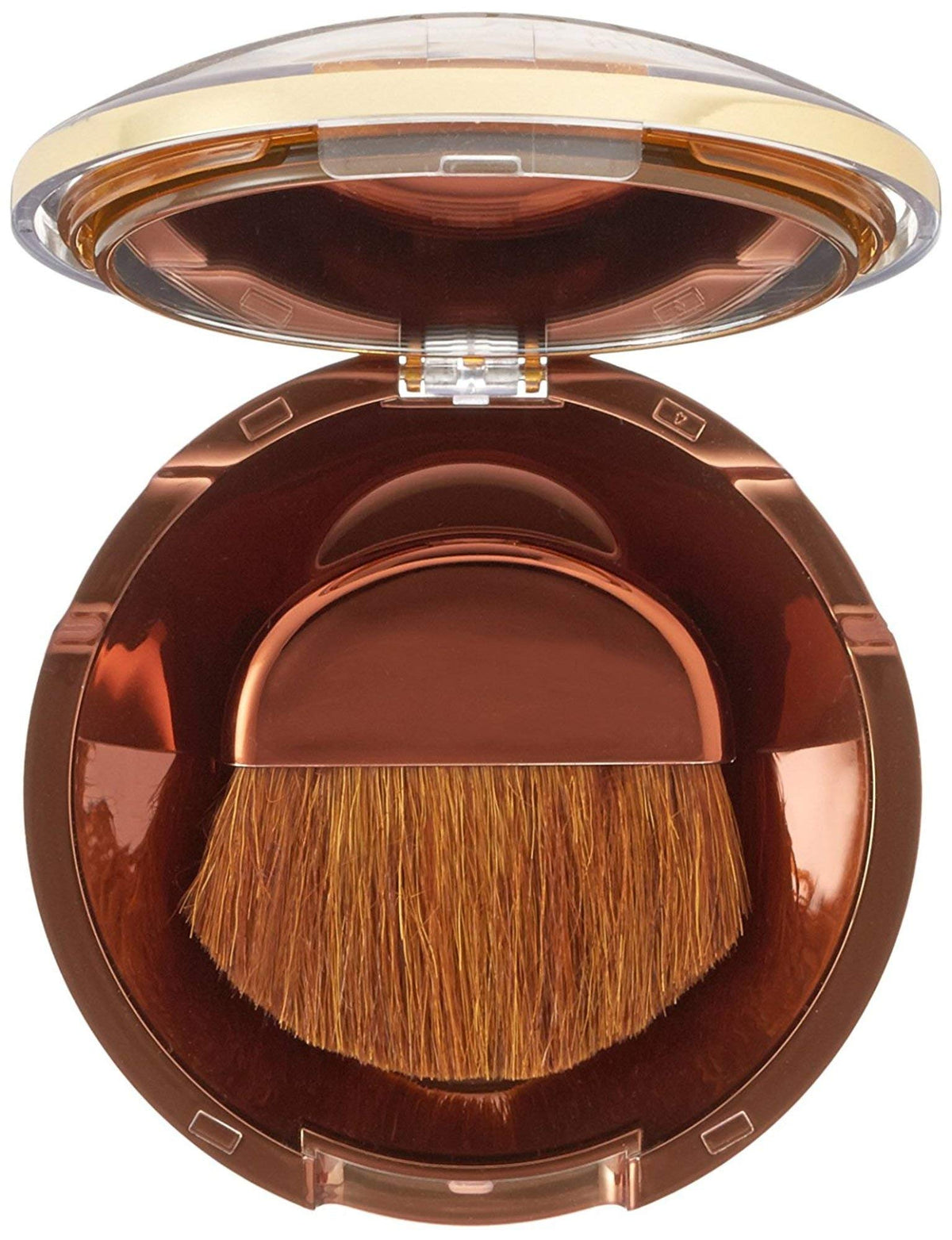 Physicians Formula brush applying bronzer for even blend and natural warm finish