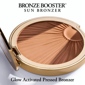 Physicians Formula compact open showing pressed bronzer and mirror for on-the-go touchups