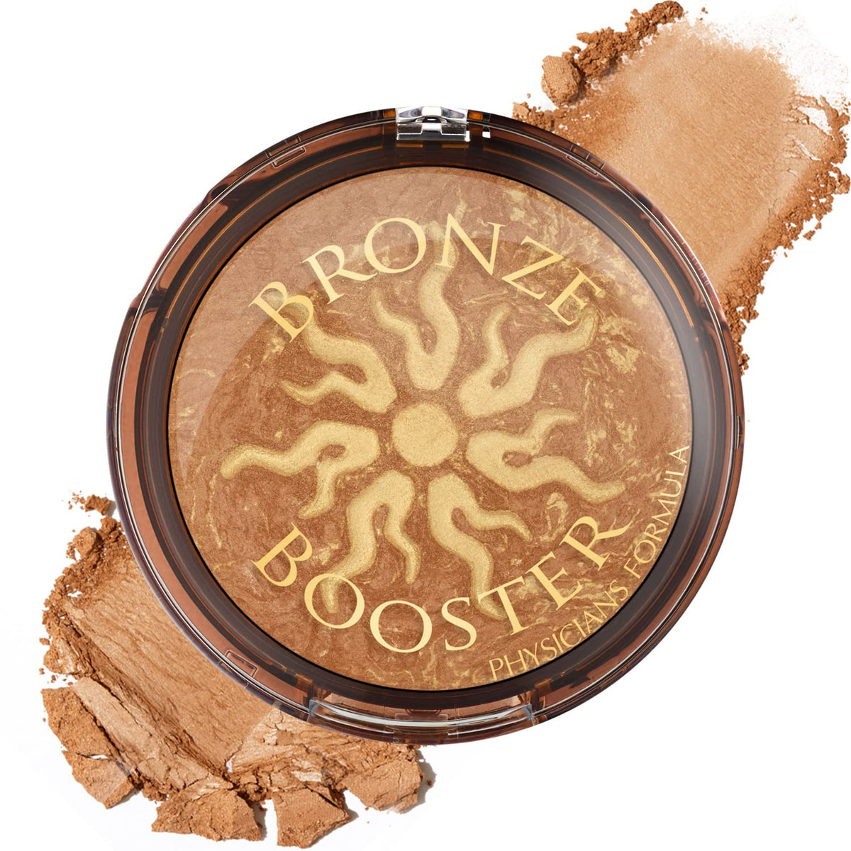 Physicians Formula front compact view showing product and packaging benefit of portable glow