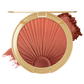 Physicians Formula front compact showing rosy-bronze trio for instant glow