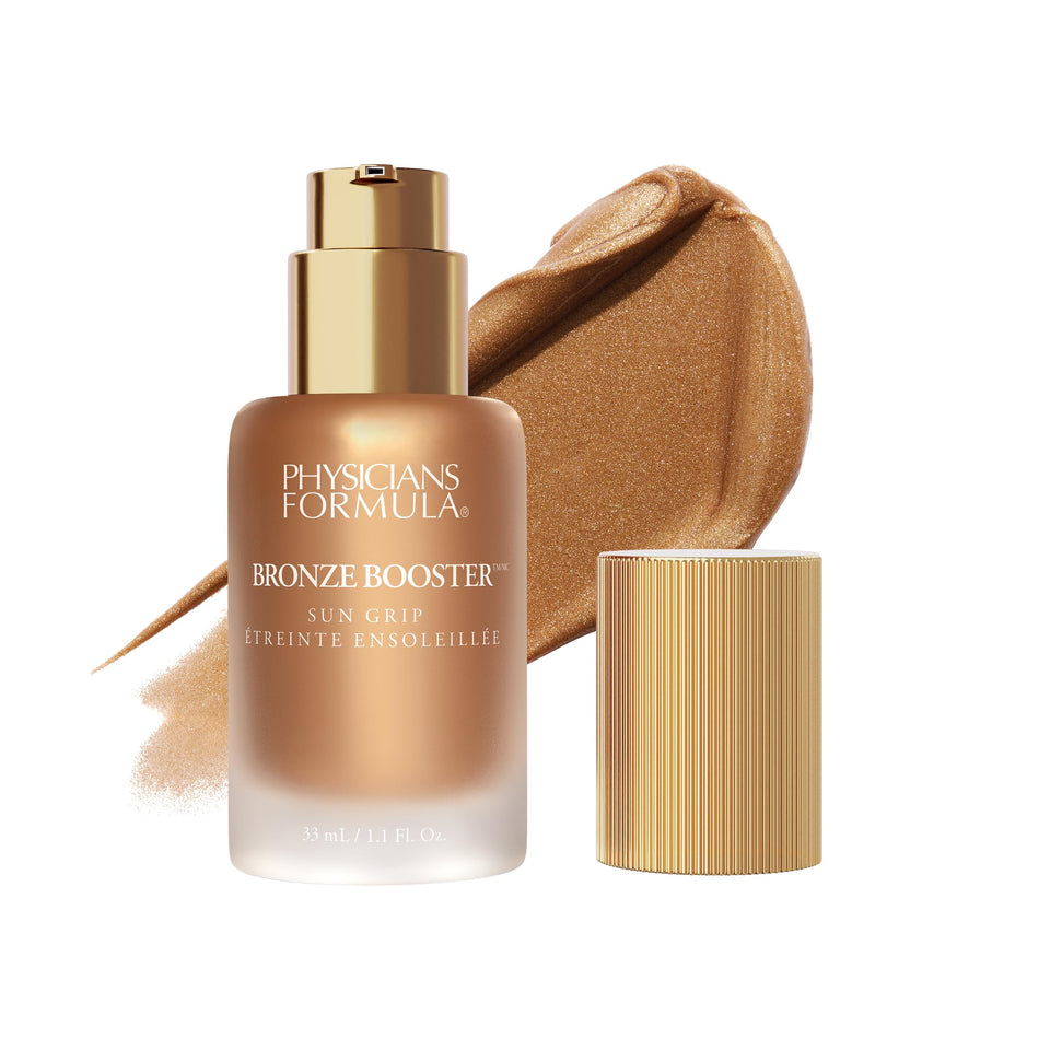 Physicians Formula bronze booster front packaging showing product and subtle glow benefit