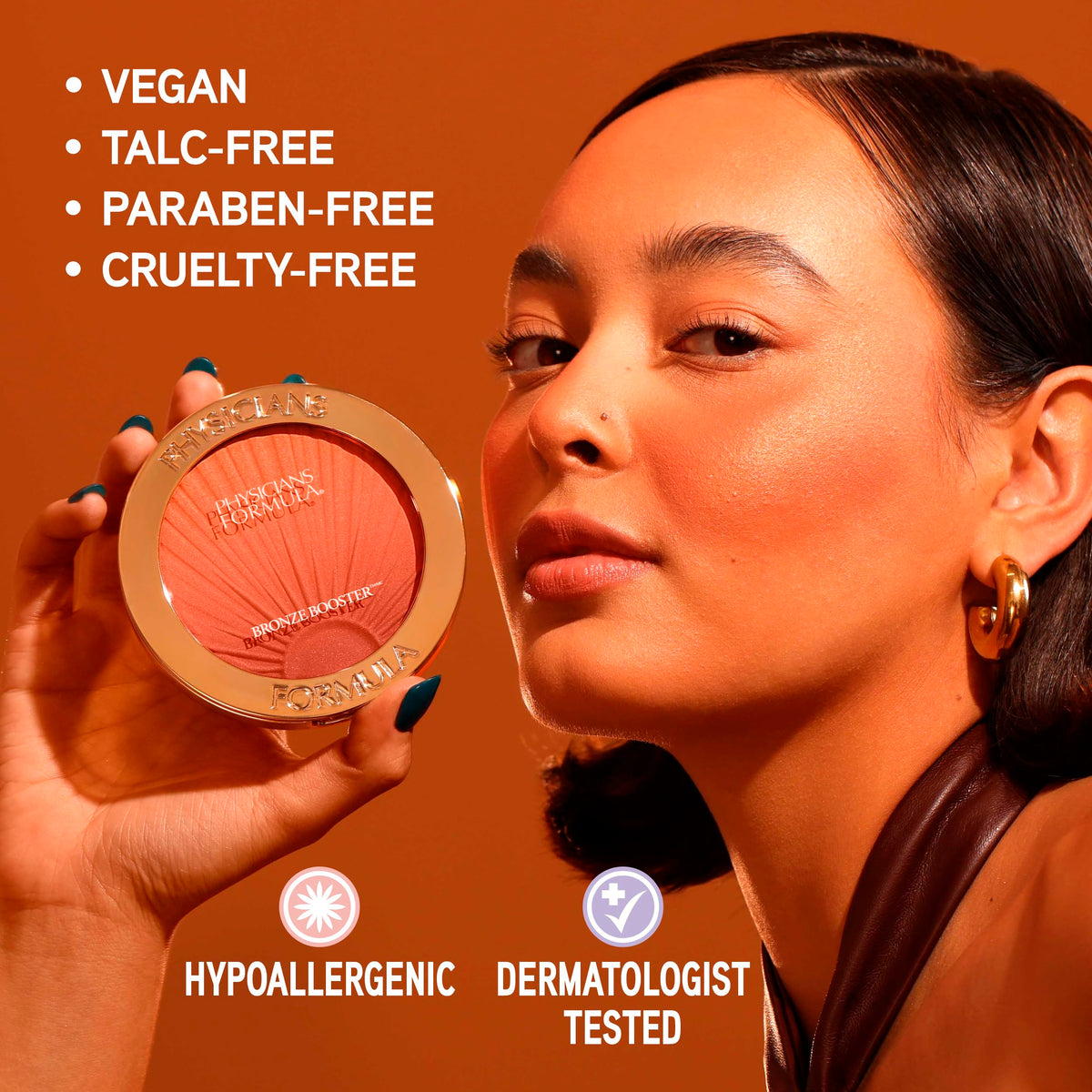 Physicians Formula ingredient label highlighting Glow Activator benefits