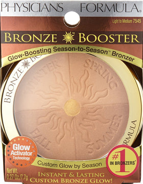 Physicians Formula bronzer inside makeup bag ready for everyday season-spanning glow