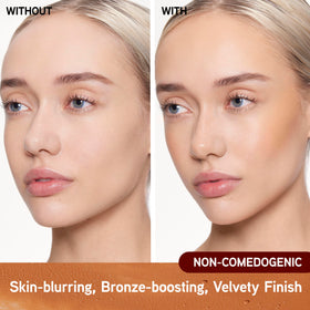 Physicians Formula close-up of balm texture highlighting smooth melt-in formula benefit