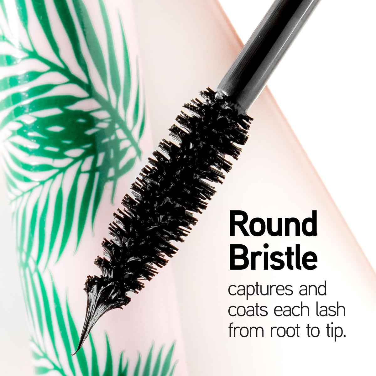 Physicians Formula creamy mascara texture swatch illustrating buildable formula
