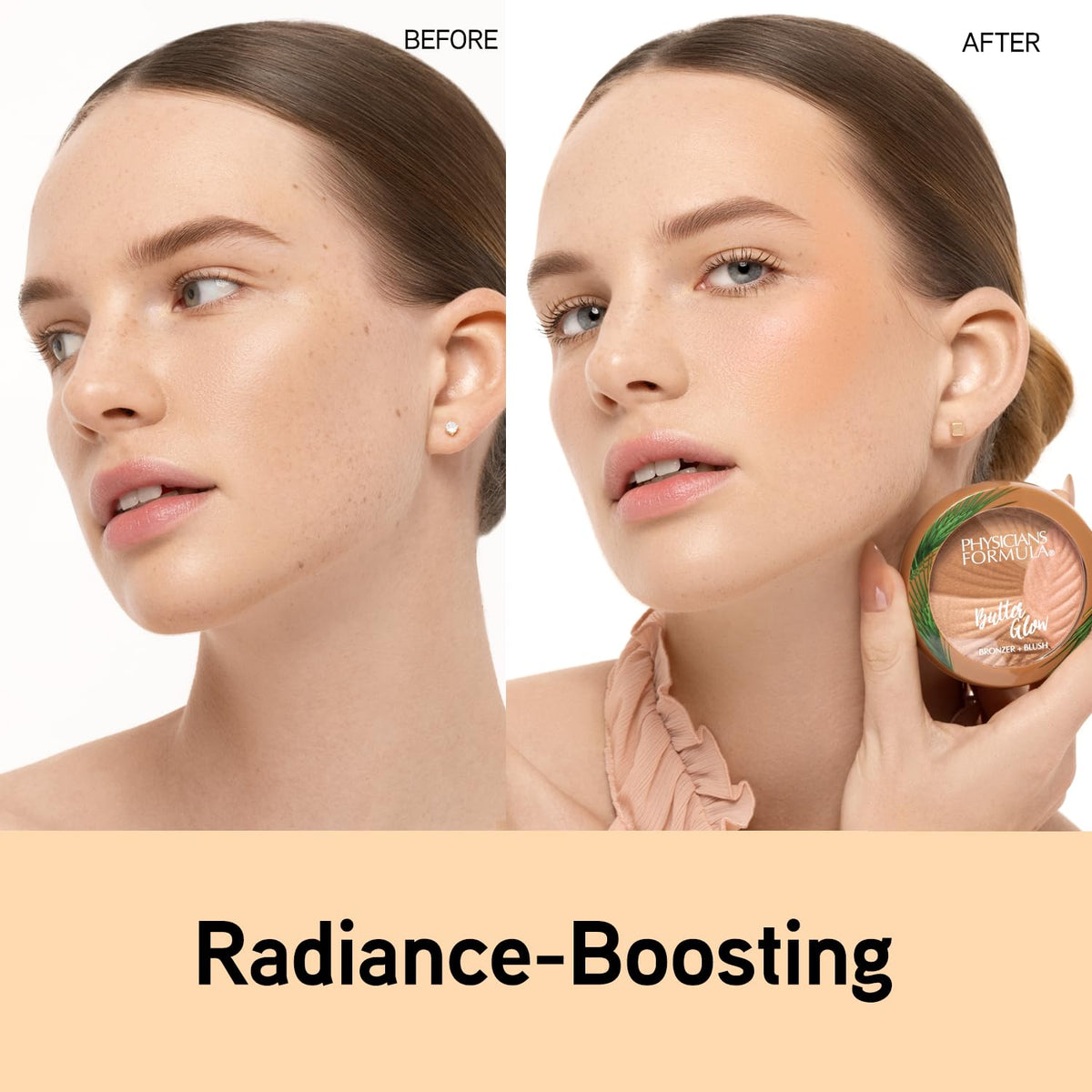 Physicians Formula shimmer detail highlighting butter blend for conditioned glow